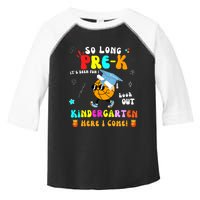 So Long PreK Kindergarten Here I Come Basketball Graduation Toddler Fine Jersey T-Shirt