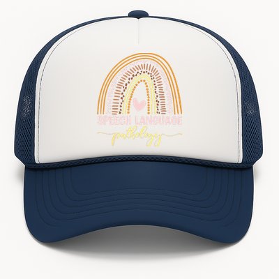 Speech Language Pathology Language Pathologist Therapy Trucker Hat