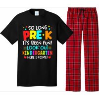 So Long Pre K Kindergarten Here Graduate Last Day Of School Pajama Set