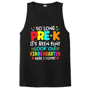 So Long Pre K Kindergarten Here Graduate Last Day Of School PosiCharge Competitor Tank