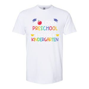 So Long Preschool Its Been Look Out Kindergarten Here I Come Back To School Softstyle CVC T-Shirt