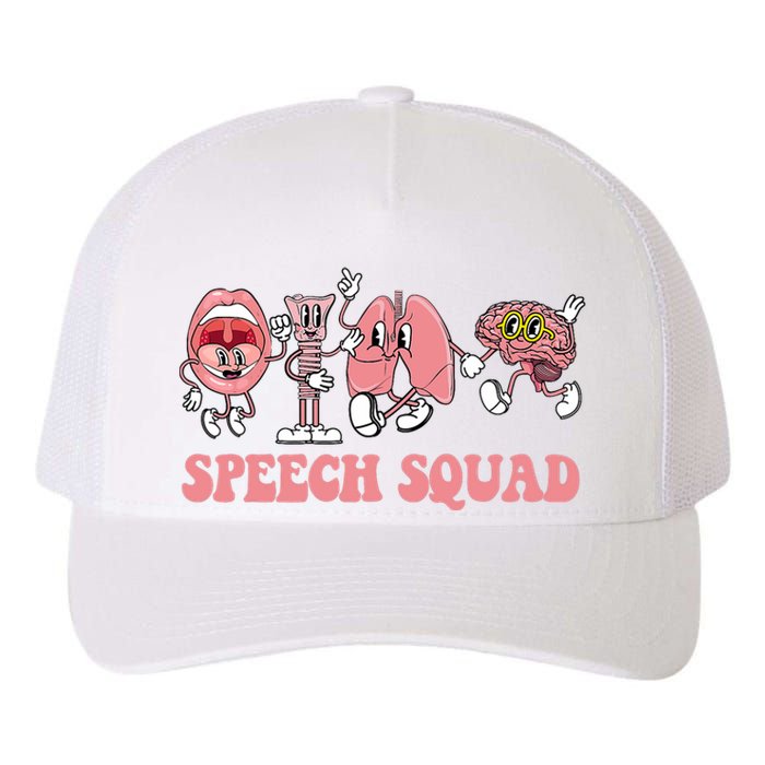 Speech Language Pathologist Slp Speech Squad Therapy Yupoong Adult 5-Panel Trucker Hat