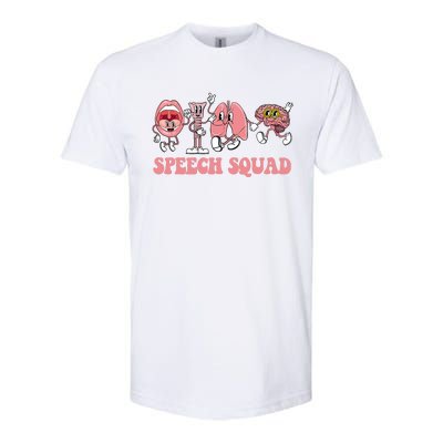 Speech Language Pathologist Slp Speech Squad Therapy Softstyle® CVC T-Shirt