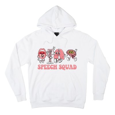 Speech Language Pathologist Slp Speech Squad Therapy Hoodie