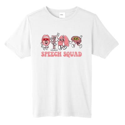 Speech Language Pathologist Slp Speech Squad Therapy Tall Fusion ChromaSoft Performance T-Shirt