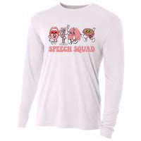 Speech Language Pathologist Slp Speech Squad Therapy Cooling Performance Long Sleeve Crew