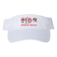 Speech Language Pathologist Slp Speech Squad Therapy Valucap Bio-Washed Visor