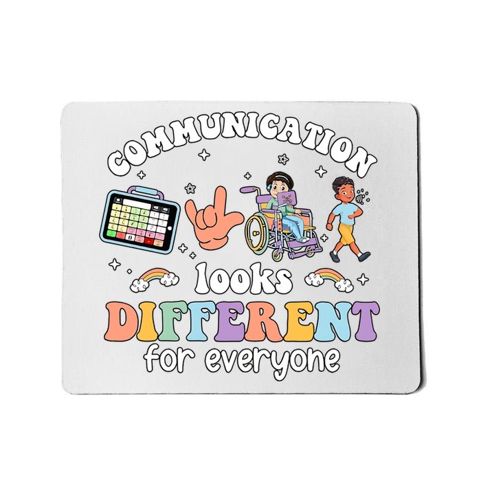 Speech Language Pathologist Communication Looks Different For Everyone Mousepad