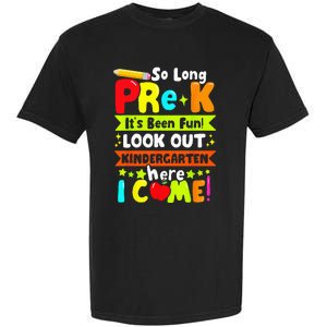 So Long Pre K Its Been Kindergarten Here I Come Garment-Dyed Heavyweight T-Shirt