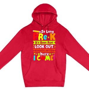 So Long Pre K Its Been Kindergarten Here I Come Premium Pullover Hoodie