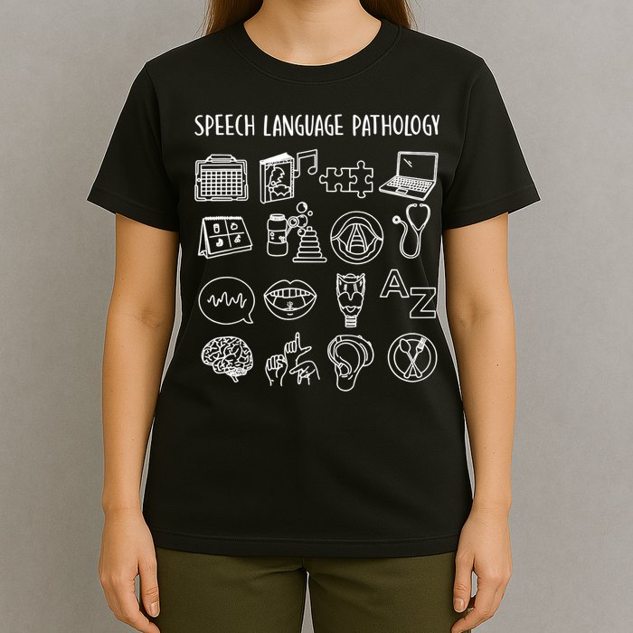 Speech Language Pathology Pathologist SLP Speech Therapist T-Shirt