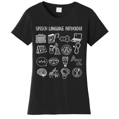 Speech Language Pathology Pathologist SLP Speech Therapist Women's T-Shirt