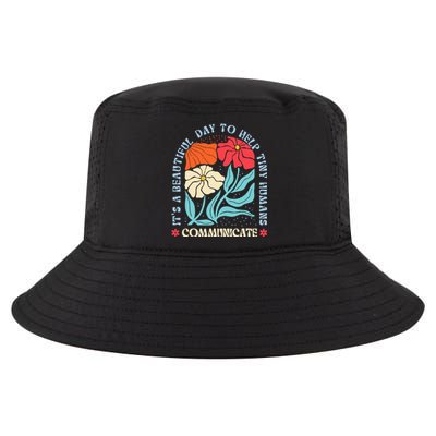 Speech Language Pathologist Pathology Speech Therapy Slp Cool Comfort Performance Bucket Hat