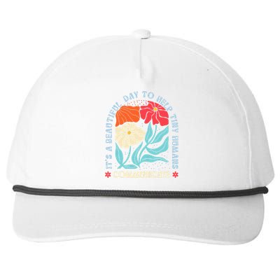 Speech Language Pathologist Pathology Speech Therapy Slp Snapback Five-Panel Rope Hat