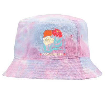 Speech Language Pathologist Pathology Speech Therapy Slp Tie-Dyed Bucket Hat