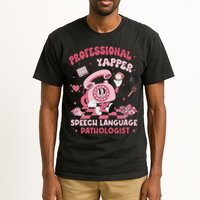 Speech Language Pathologist Retro Slp Professional Yapper Tall T-Shirt