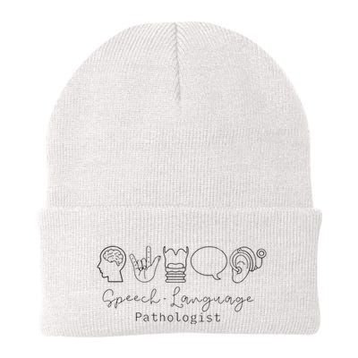 Speech Language Pathologist Speech Therapist Speech Language Knit Cap Winter Beanie