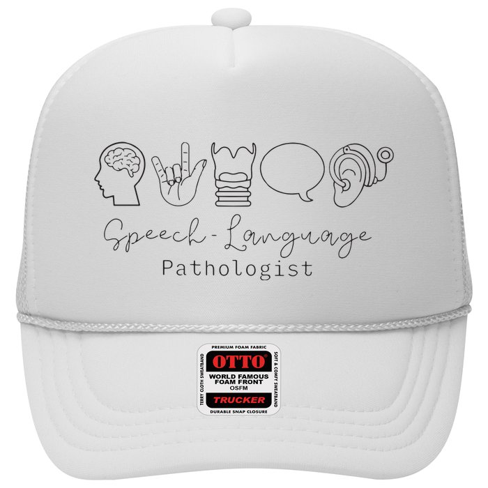 Speech Language Pathologist Speech Therapist Speech Language Trucker Hat