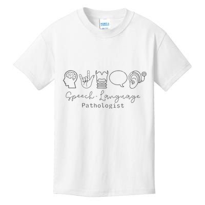 Speech Language Pathologist Speech Therapist Speech Language Kids T-Shirt