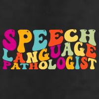 Speech Language Pathologist Boho Retro Speech Therapy SLP Trucker Hat