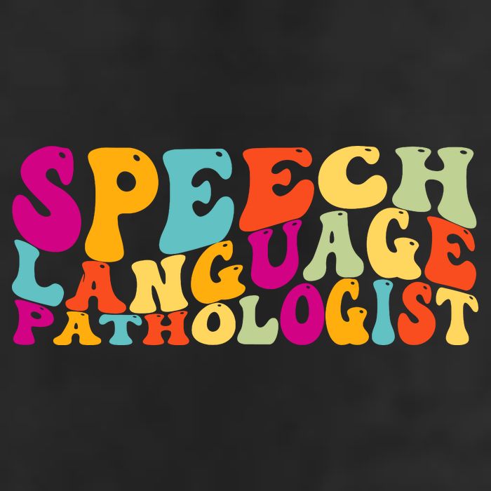 Speech Language Pathologist Boho Retro Speech Therapy SLP Trucker Hat