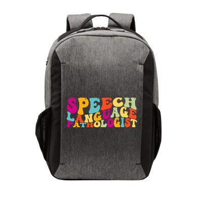 Speech Language Pathologist Boho Retro Speech Therapy SLP Vector Backpack