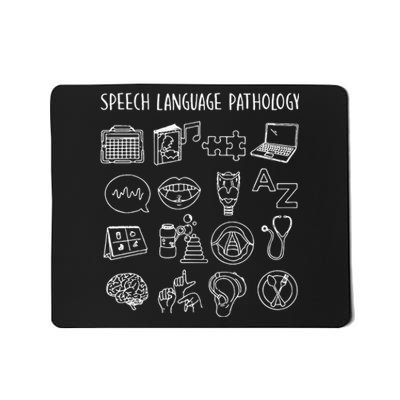 Speech Language Pathology Pathologist SLP Speech Therapist Mousepad