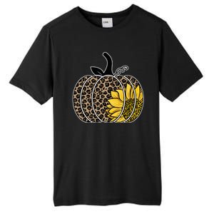 Sunflower Leopard Pumpkin Tall Fusion ChromaSoft Performance T-Shirt