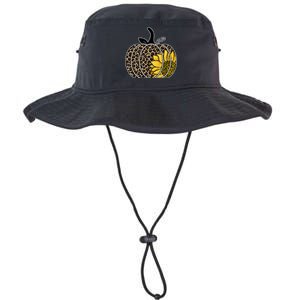 Sunflower Leopard Pumpkin Legacy Cool Fit Booney Bucket Hat