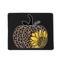 Sunflower Leopard Pumpkin Mousepad