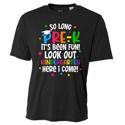 So Long PreK Kindergarten Here I Come Graduation Gifts Cooling Performance Crew T-Shirt