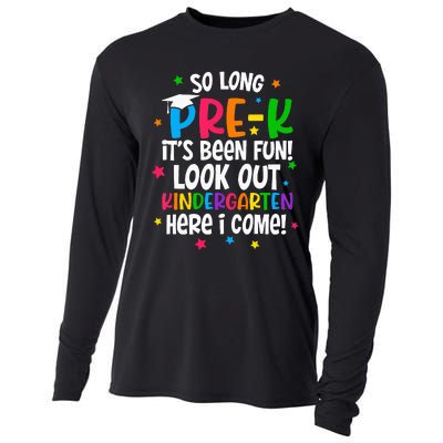 So Long PreK Kindergarten Here I Come Graduation Gifts Cooling Performance Long Sleeve Crew