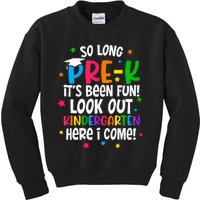 So Long PreK Kindergarten Here I Come Graduation Gifts Kids Sweatshirt