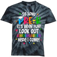 So Long PreK Kindergarten Here I Come Graduation Gifts Kids Tie-Dye T-Shirt