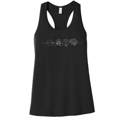 Speech Language Pathologist Speech Therapy SLP Women's Racerback Tank