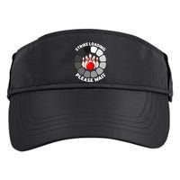 Strike Loading Please Wait Funny Bowling Player Lover Adult Drive Performance Visor