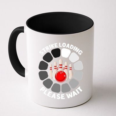 Strike Loading Please Wait Funny Bowling Player Lover Mug