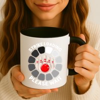 Strike Loading Please Wait Funny Bowling Player Lover Mug