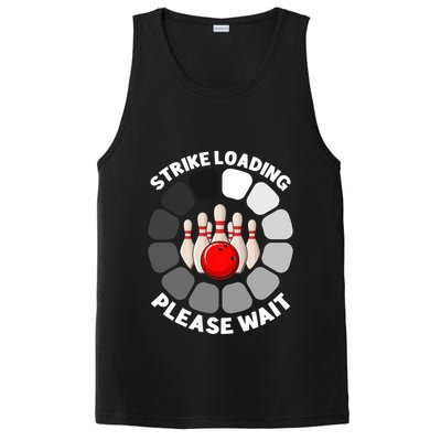 Strike Loading Please Wait Funny Bowling Player Lover PosiCharge Competitor Tank