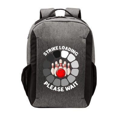 Strike Loading Please Wait Funny Bowling Player Lover Vector Backpack