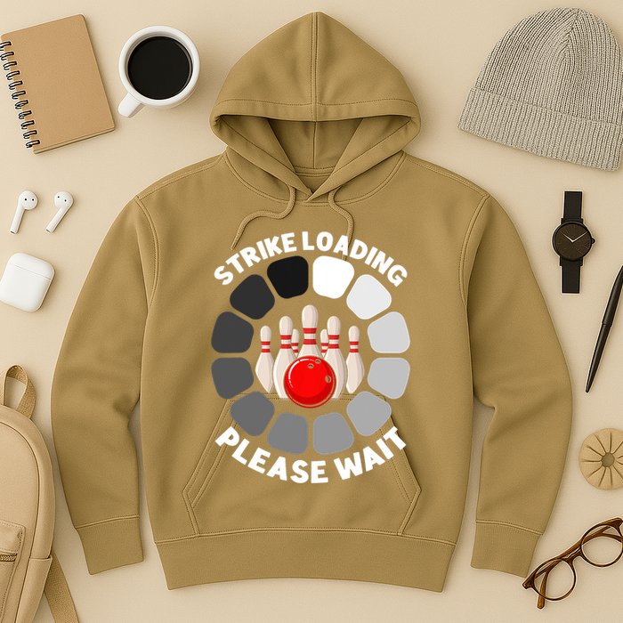 Strike Loading Please Wait Funny Bowling Player Lover Hoodie
