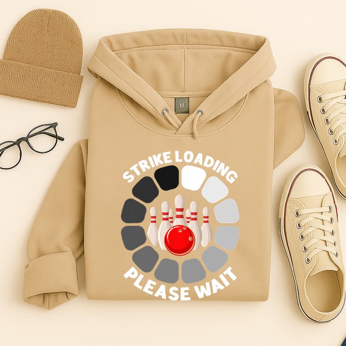 Strike Loading Please Wait Funny Bowling Player Lover Hoodie