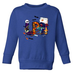 Stethoscope Lpn Practical Nurse Halloween Nurse Cool Gift Toddler Sweatshirt