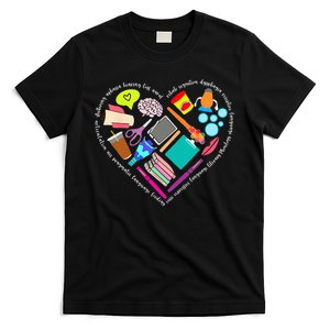 Speech Language Pathology SLP Speech Pathologist Heart Shape T-Shirt