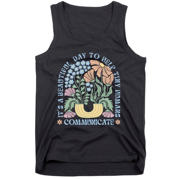 Speech Language Pathologist Pathology Speech Therapy Slp Tank Top