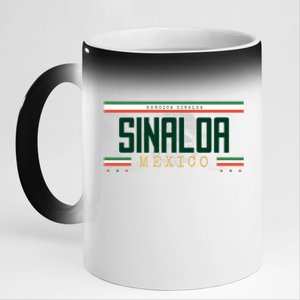 Sinaloa License Plate Estado De Sinaloa Mexico Great Gift 11oz Black Color Changing Mug