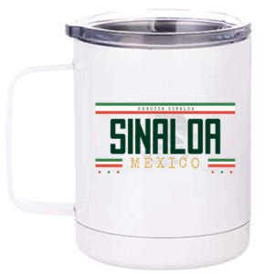 Sinaloa License Plate Estado De Sinaloa Mexico Great Gift 12 oz Stainless Steel Tumbler Cup