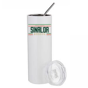 Sinaloa License Plate Estado De Sinaloa Mexico Great Gift Stainless Steel Tumbler