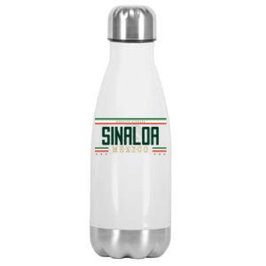 Sinaloa License Plate Estado De Sinaloa Mexico Great Gift Stainless Steel Insulated Water Bottle