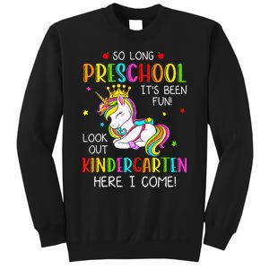 So Long Preschool Kindergarten Here I Come Graduation Sweatshirt